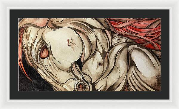 Stone Horse - Framed Print