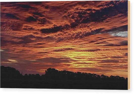 Sunrise - Wood Print