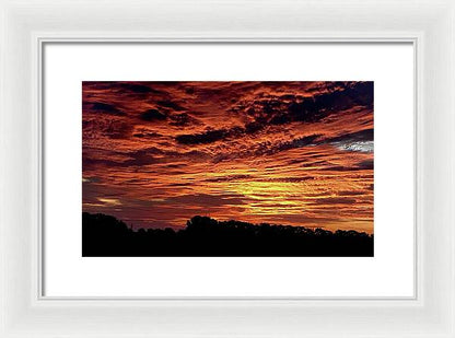 Sunrise - Framed Print