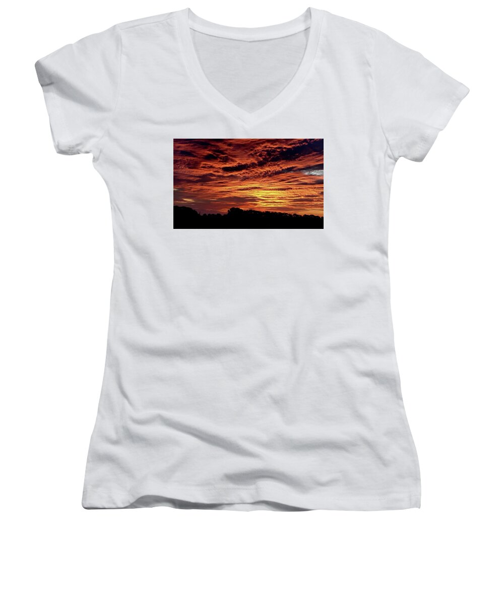 Sunrise - Women's V-Neck