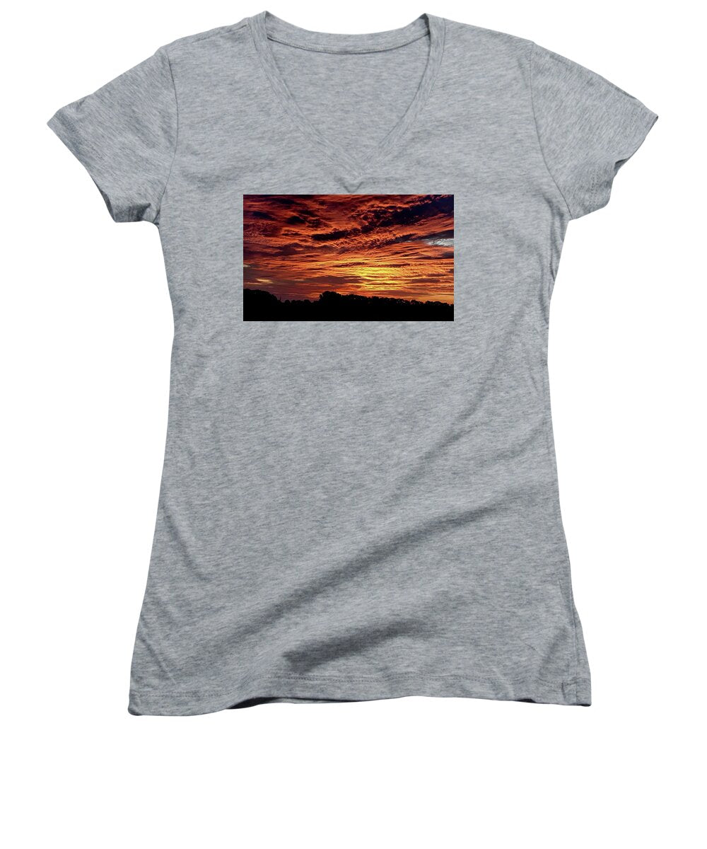 Sunrise - Women's V-Neck