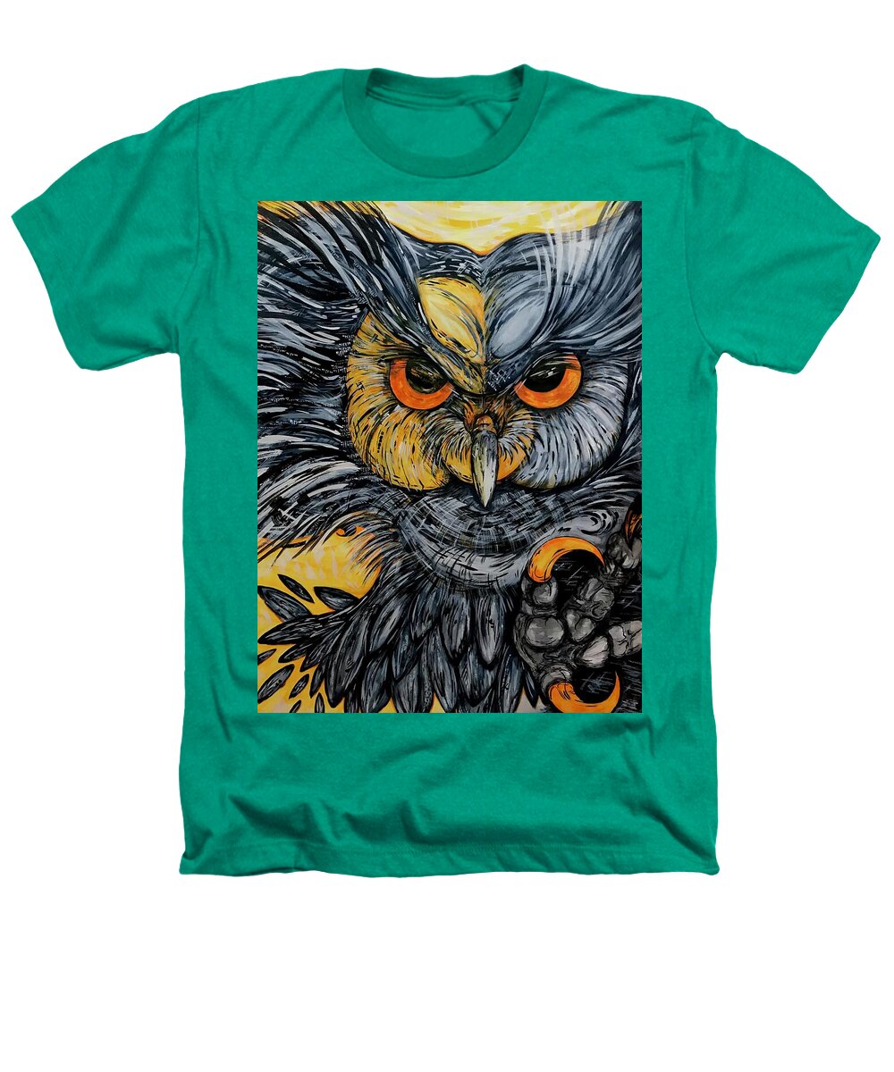 Un Great Horned Owl - Heathers T-Shirt