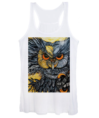 Un Great Horned Owl - Women's Tank Top
