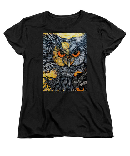 Un Great Horned Owl - Women's T-Shirt (Standard Fit)