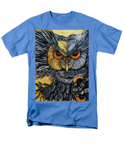 Un Great Horned Owl - Men's T-Shirt  (Regular Fit)