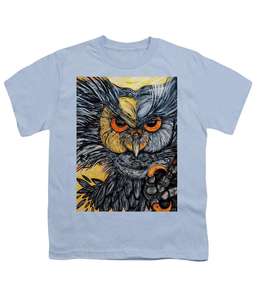 Un Great Horned Owl - Youth T-Shirt