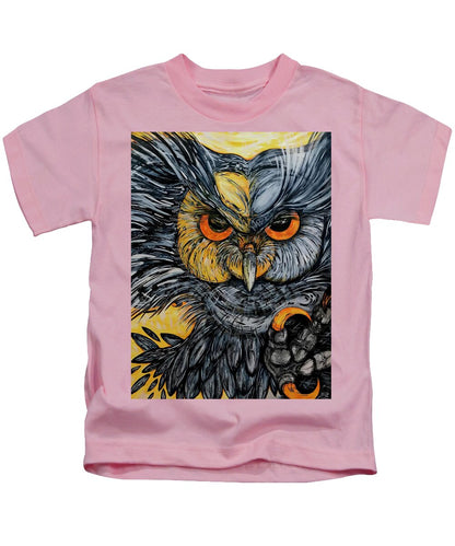 Un Great Horned Owl - Kids T-Shirt