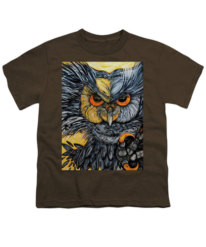 Un Great Horned Owl - Youth T-Shirt