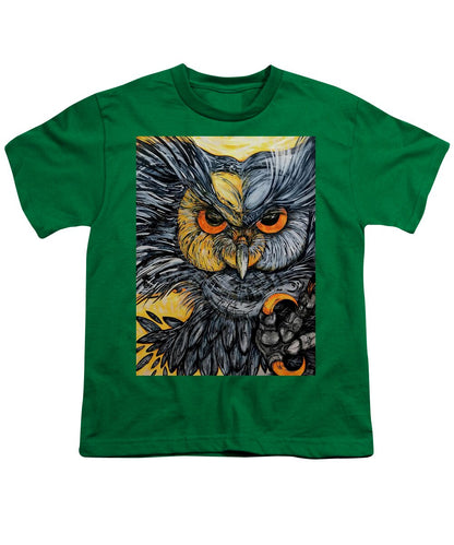 Un Great Horned Owl - Youth T-Shirt