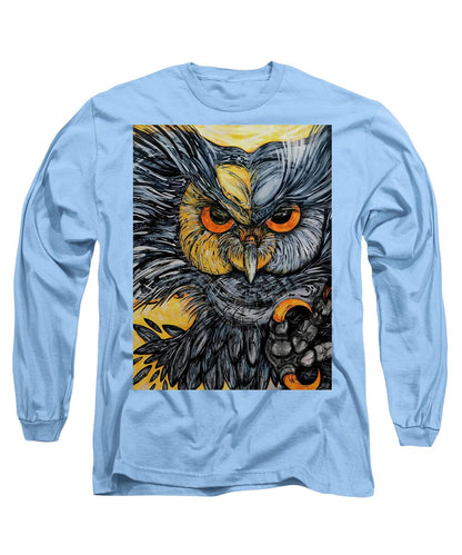 Un Great Horned Owl - Long Sleeve T-Shirt