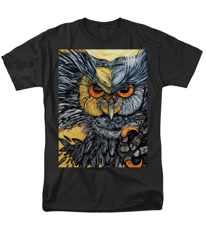 Un Great Horned Owl - Men's T-Shirt  (Regular Fit)