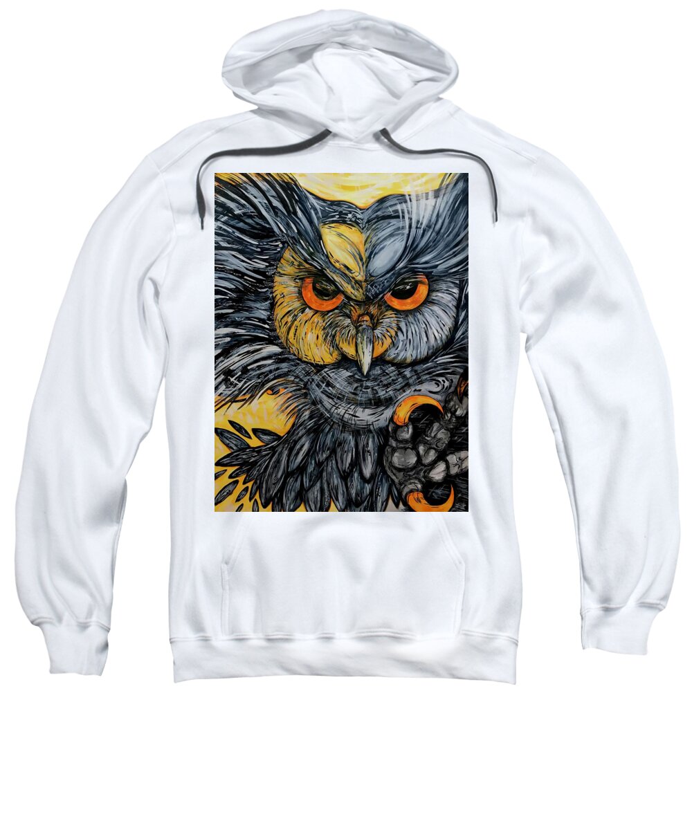 Un Great Horned Owl - Sweatshirt