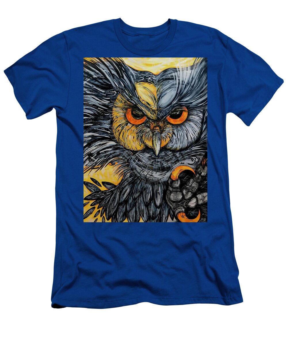 Un Great Horned Owl - T-Shirt
