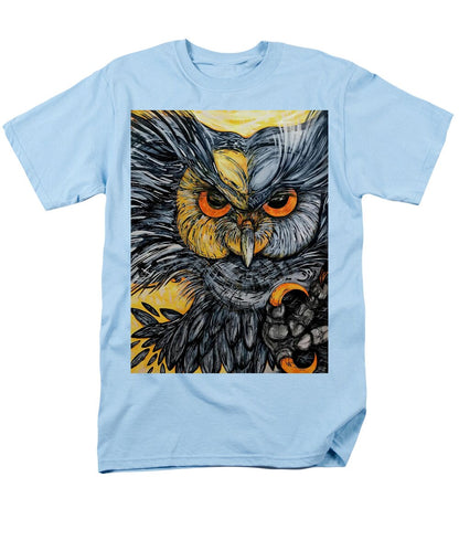 Un Great Horned Owl - Men's T-Shirt  (Regular Fit)