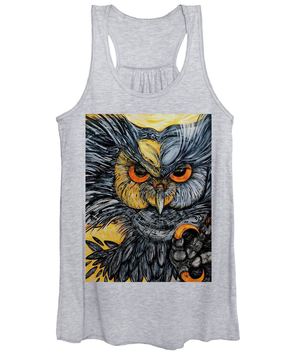 Un Great Horned Owl - Women's Tank Top