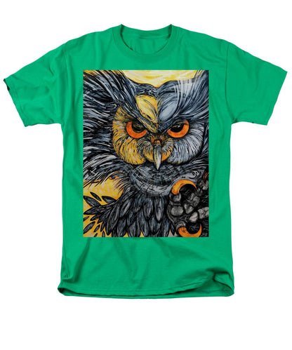 Un Great Horned Owl - Men's T-Shirt  (Regular Fit)