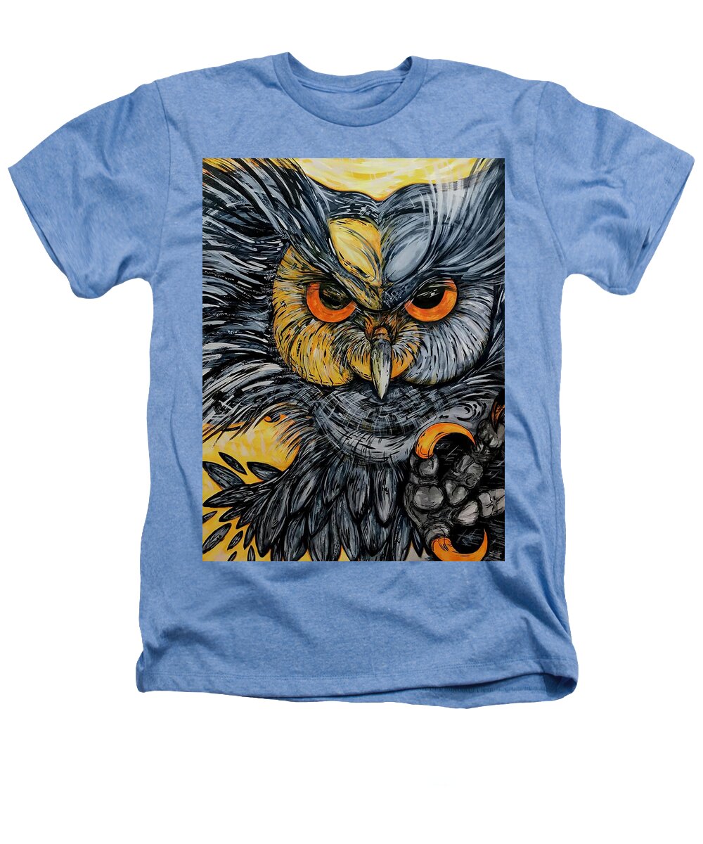 Un Great Horned Owl - Heathers T-Shirt