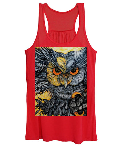 Un Great Horned Owl - Women's Tank Top