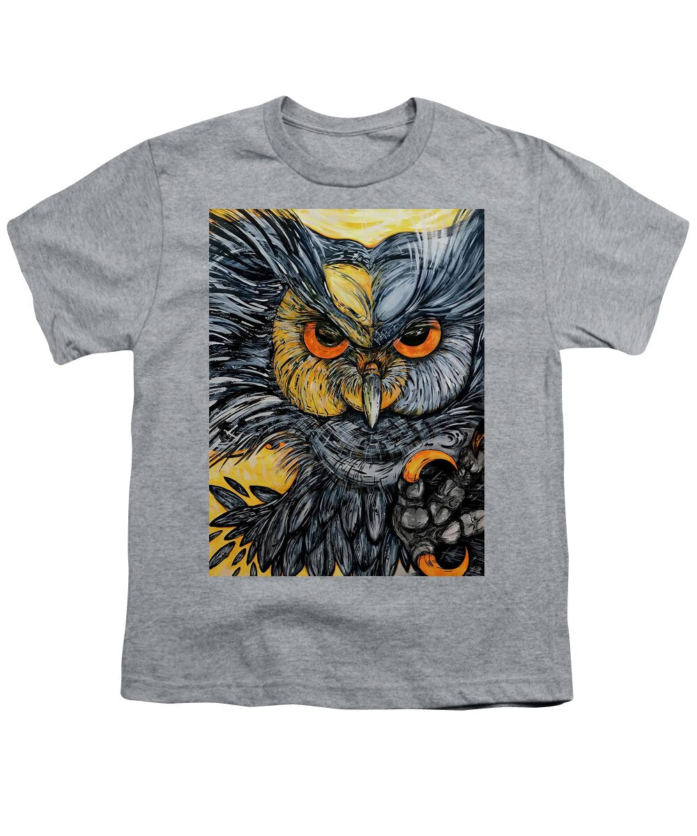 Un Great Horned Owl - Youth T-Shirt