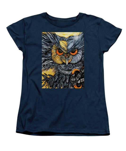 Un Great Horned Owl - Women's T-Shirt (Standard Fit)