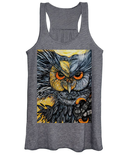 Un Great Horned Owl - Women's Tank Top
