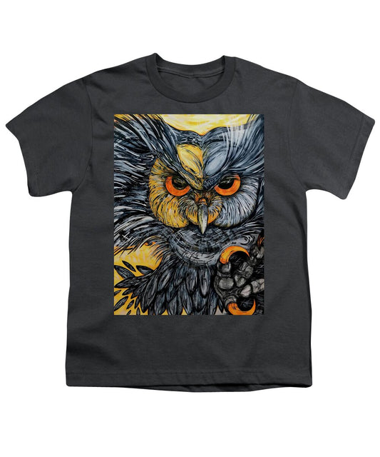Un Great Horned Owl - Youth T-Shirt