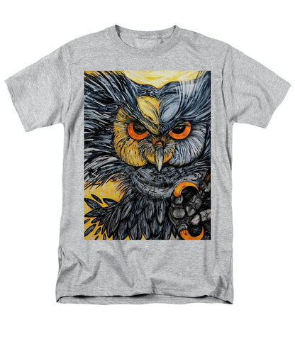 Un Great Horned Owl - Men's T-Shirt  (Regular Fit)