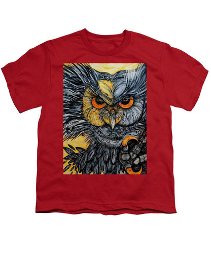 Un Great Horned Owl - Youth T-Shirt