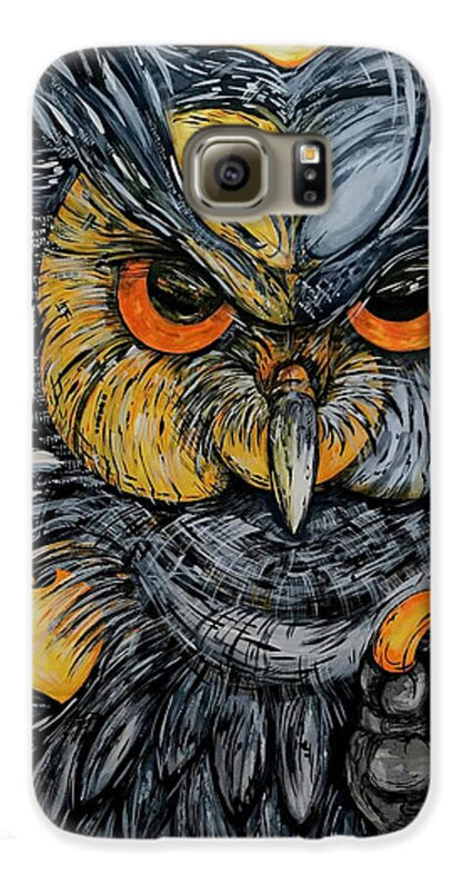 Un Great Horned Owl - Phone Case