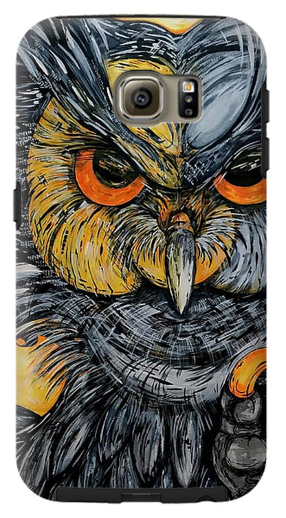 Un Great Horned Owl - Phone Case