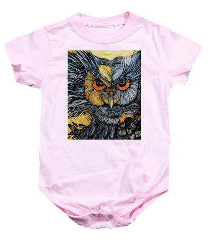 Un Great Horned Owl - Baby Onesie