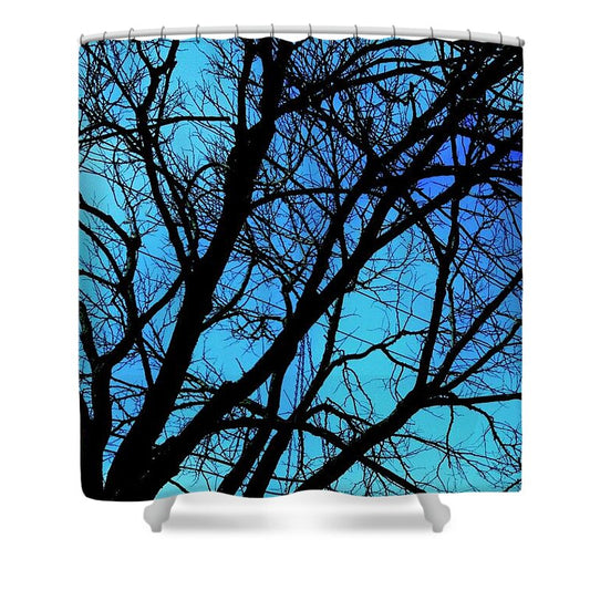 Winter Branch - Shower Curtain