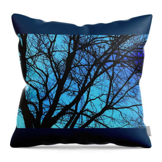 Winter Branch - Throw Pillow
