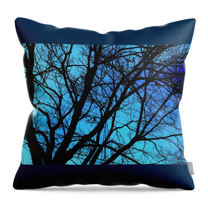 Winter Branch - Throw Pillow