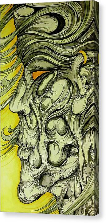 Yellow Eye - Canvas Print