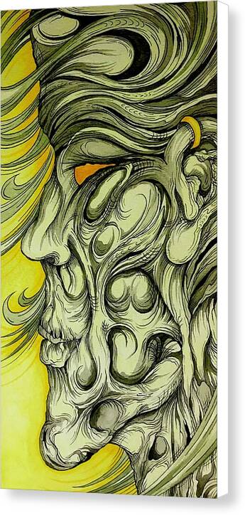 Yellow Eye - Canvas Print