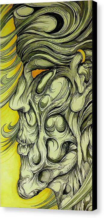 Yellow Eye - Canvas Print