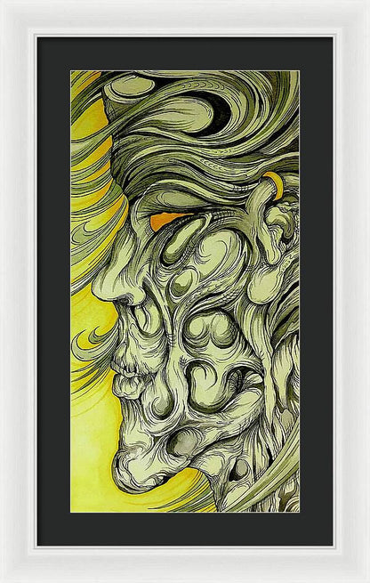 Yellow Eye - Framed Print
