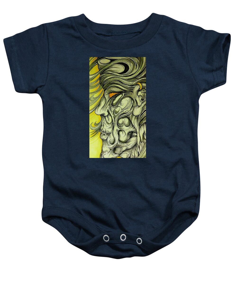 Yellow Eye - Baby Onesie