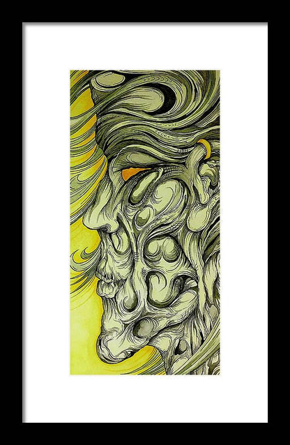 Yellow Eye - Framed Print