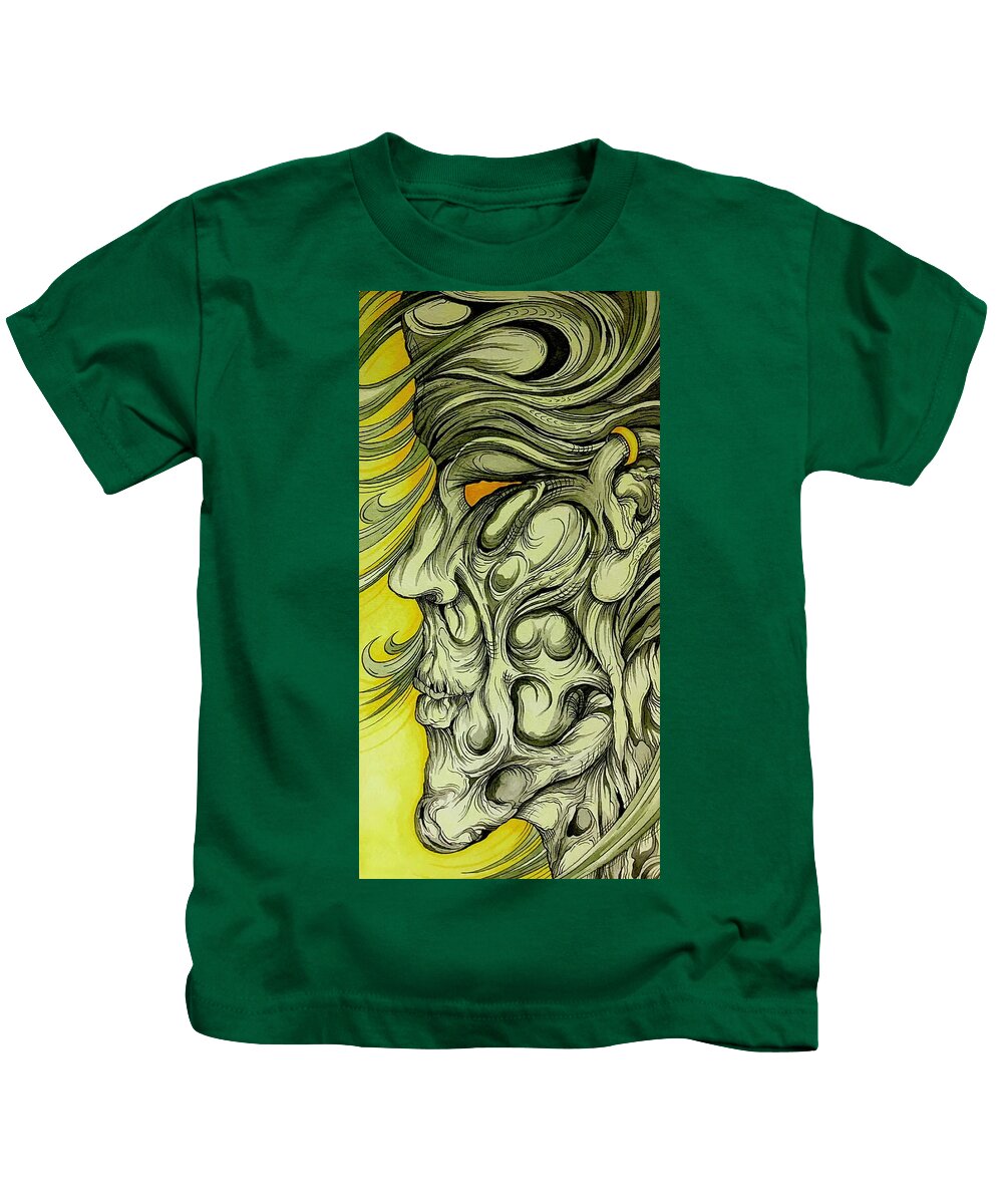 Yellow Eye - Kids T-Shirt
