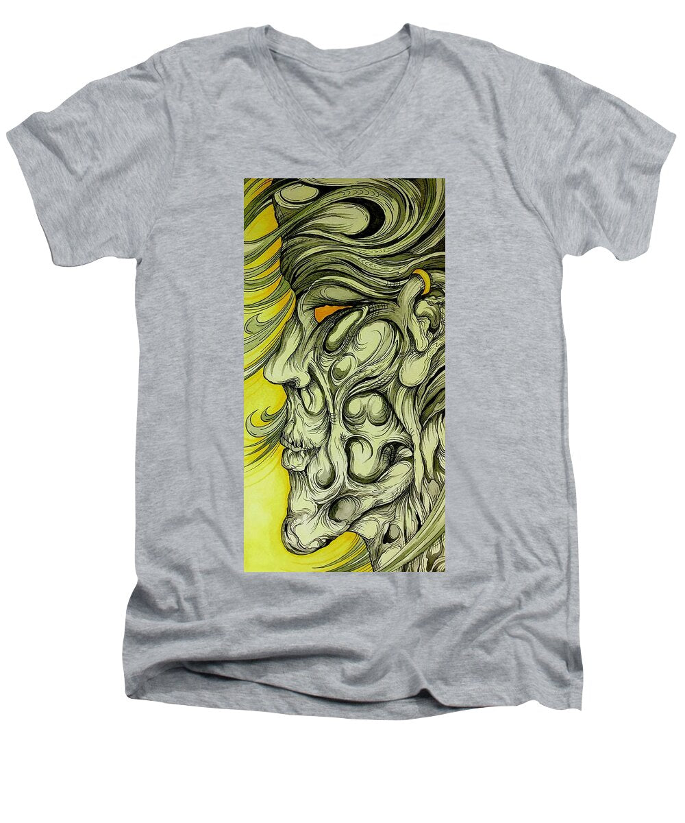 Yellow Eye - Men's V-Neck T-Shirt