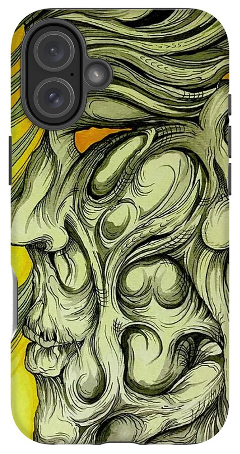 Yellow Eye - Phone Case