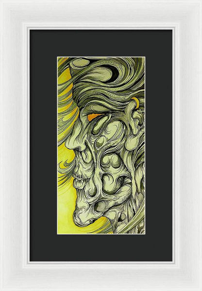 Yellow Eye - Framed Print