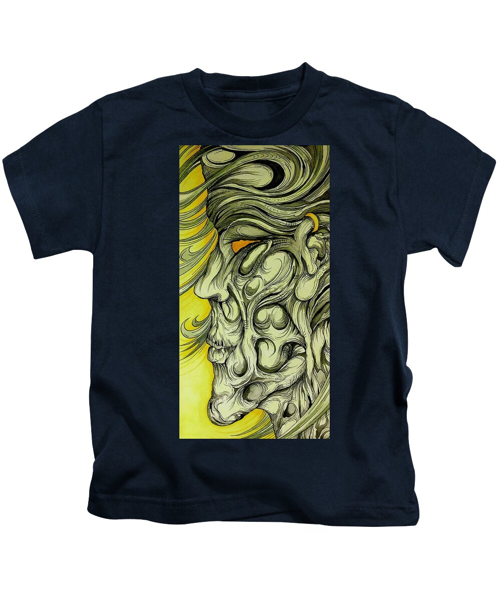 Yellow Eye - Kids T-Shirt