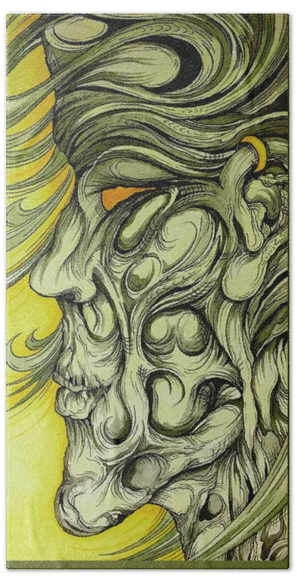 Yellow Eye - Bath Towel