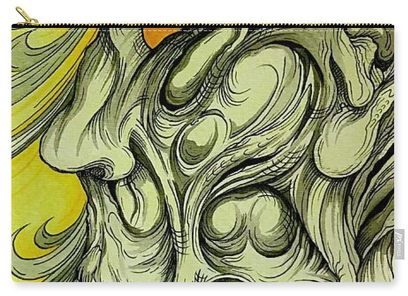 Yellow Eye - Zip Pouch