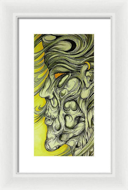 Yellow Eye - Framed Print
