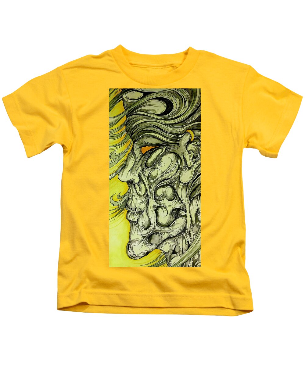 Yellow Eye - Kids T-Shirt