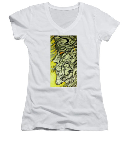 Yellow Eye - Women's V-Neck